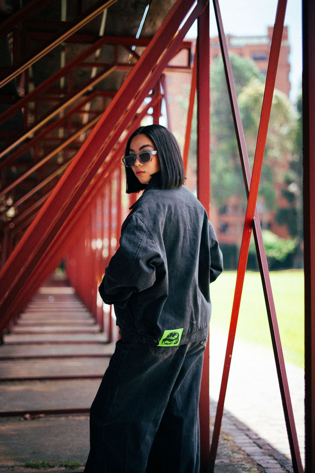 CHAQUETA SERVING WASHED