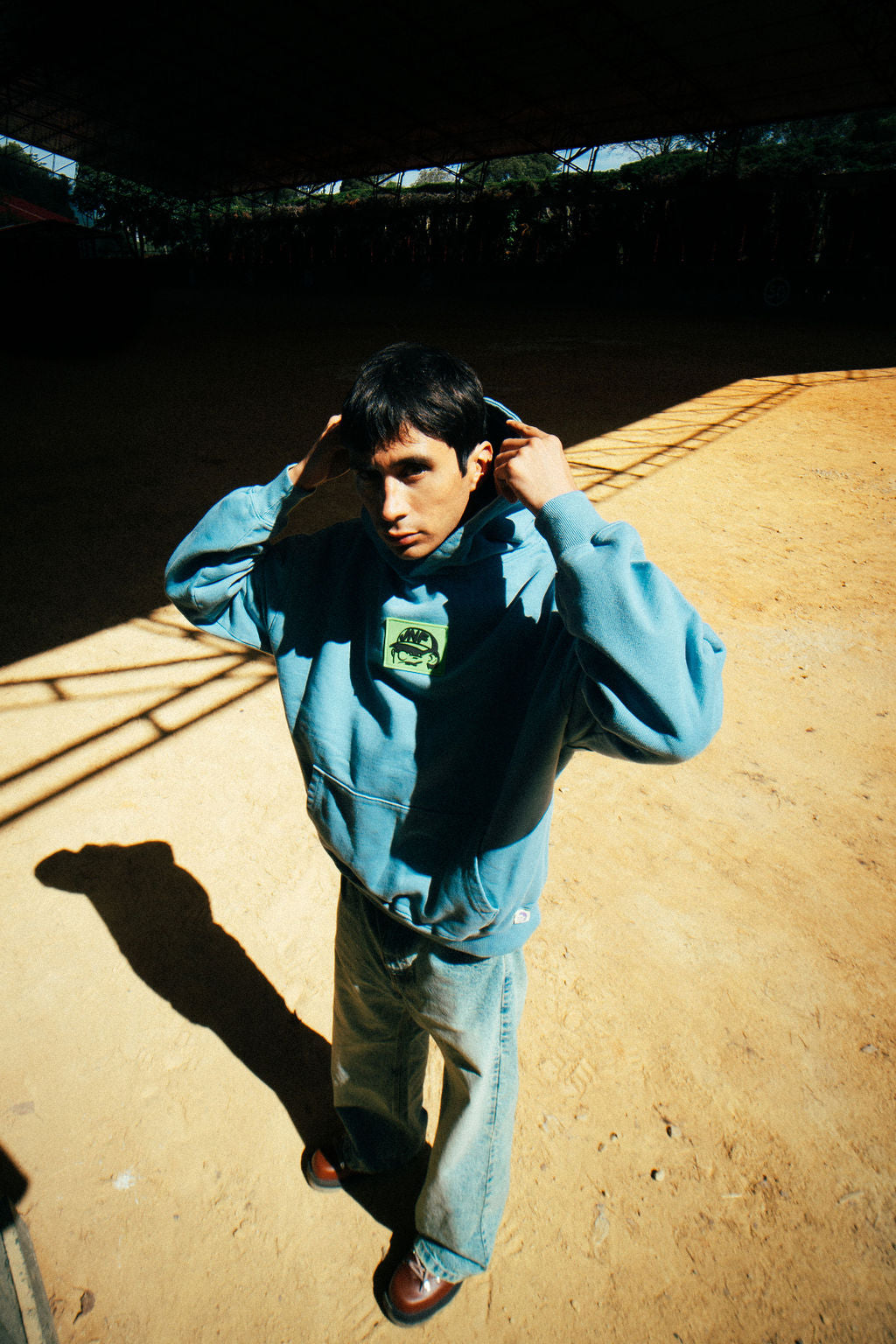 HOODIE SERVING AZUL