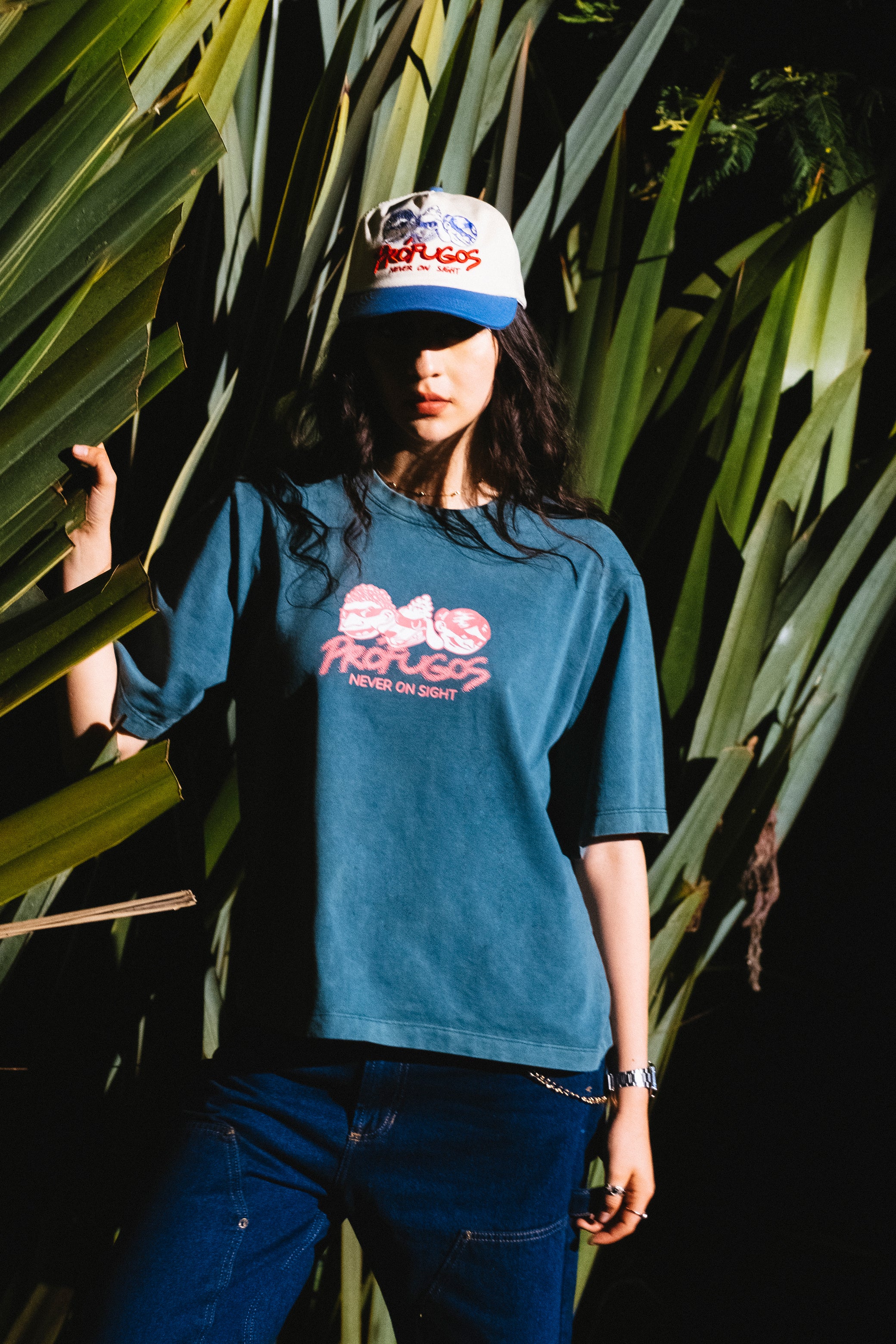 CAMISETA PRÓFUGOS VERDE WASHED