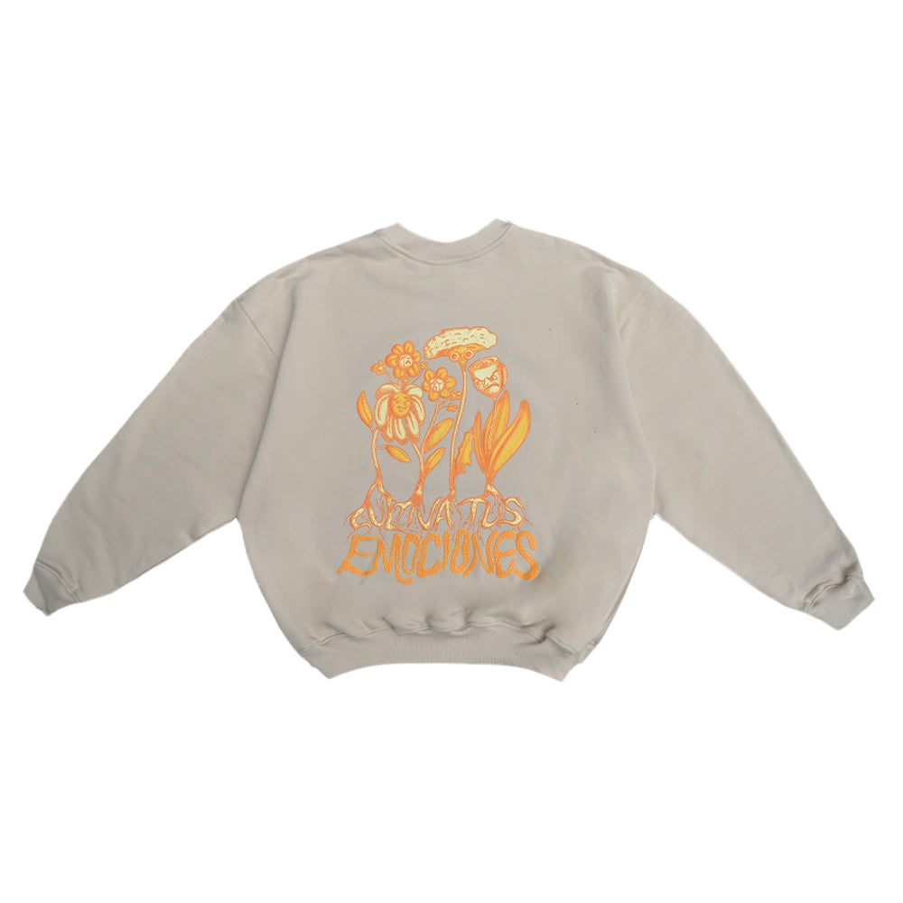 CREWNECK EMOCIONES BEIGE