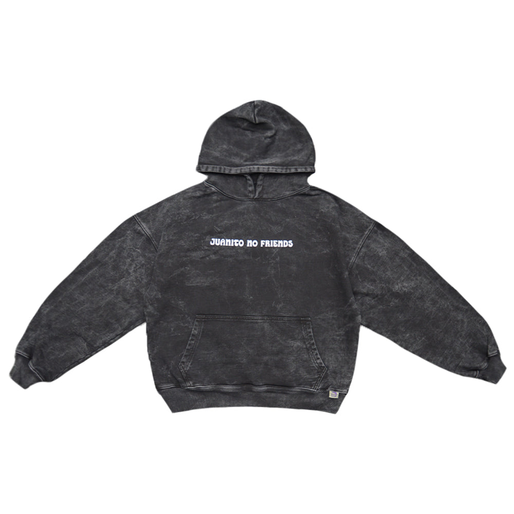 HOODIE MASTER NEGRO WASHED