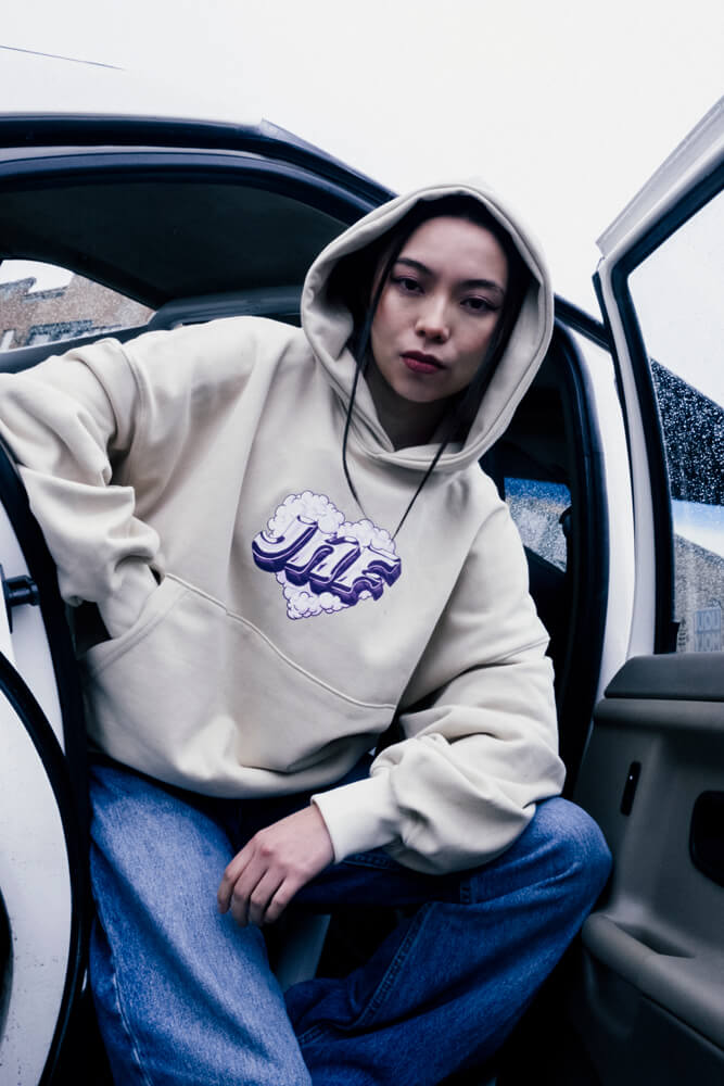 HOODIE DRIFTING BEIGE OSCURO