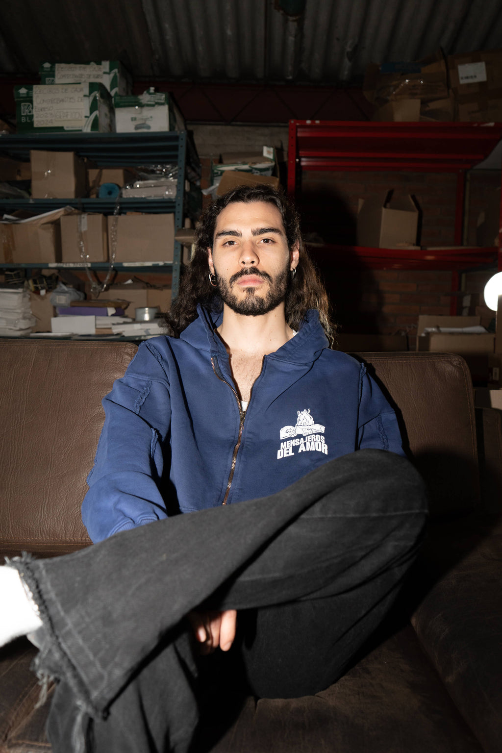 HOODIE MENSAJEROS ZIP UP
