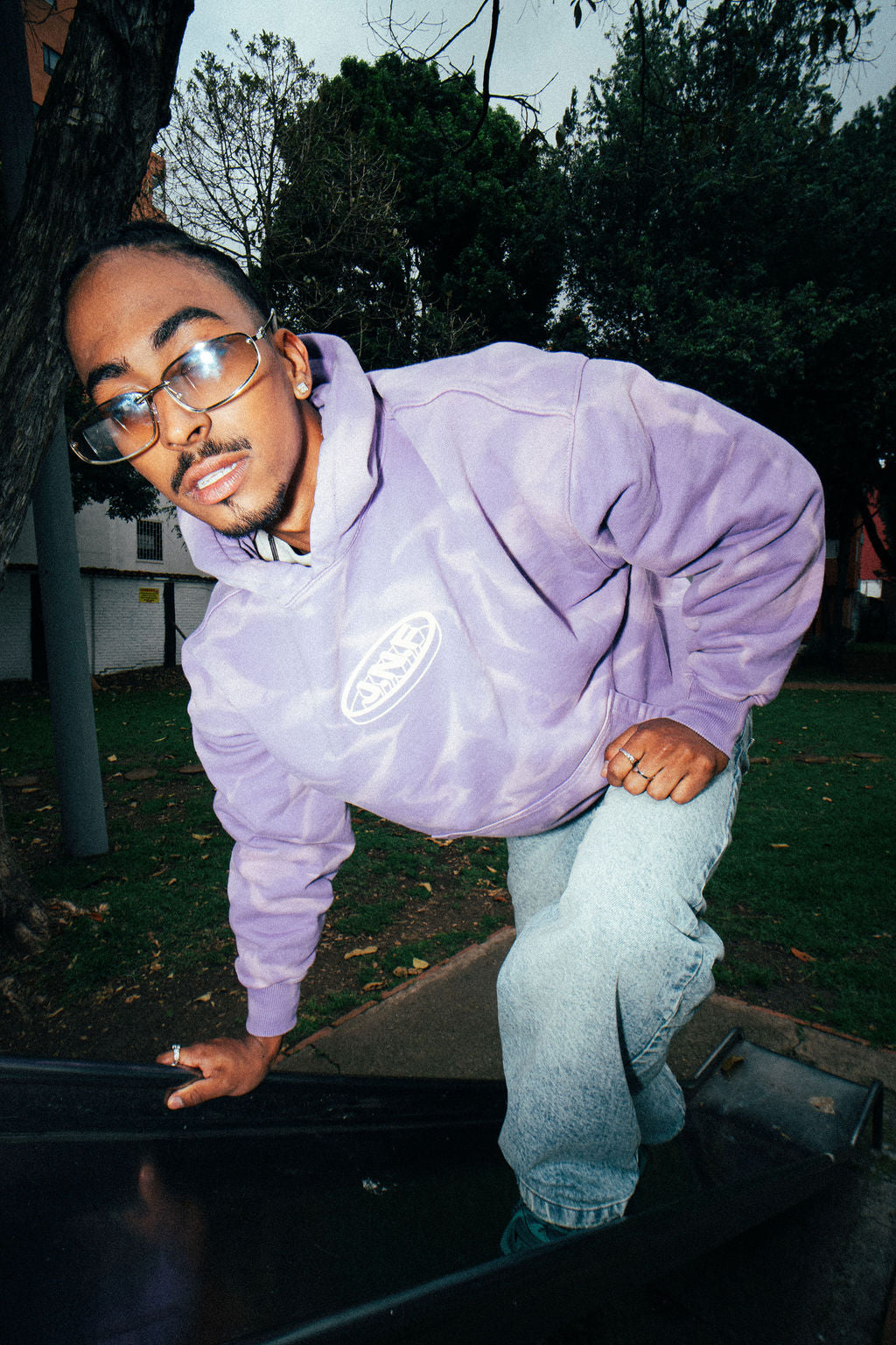 HOODIE SO NICE 2 BE ME MORADO