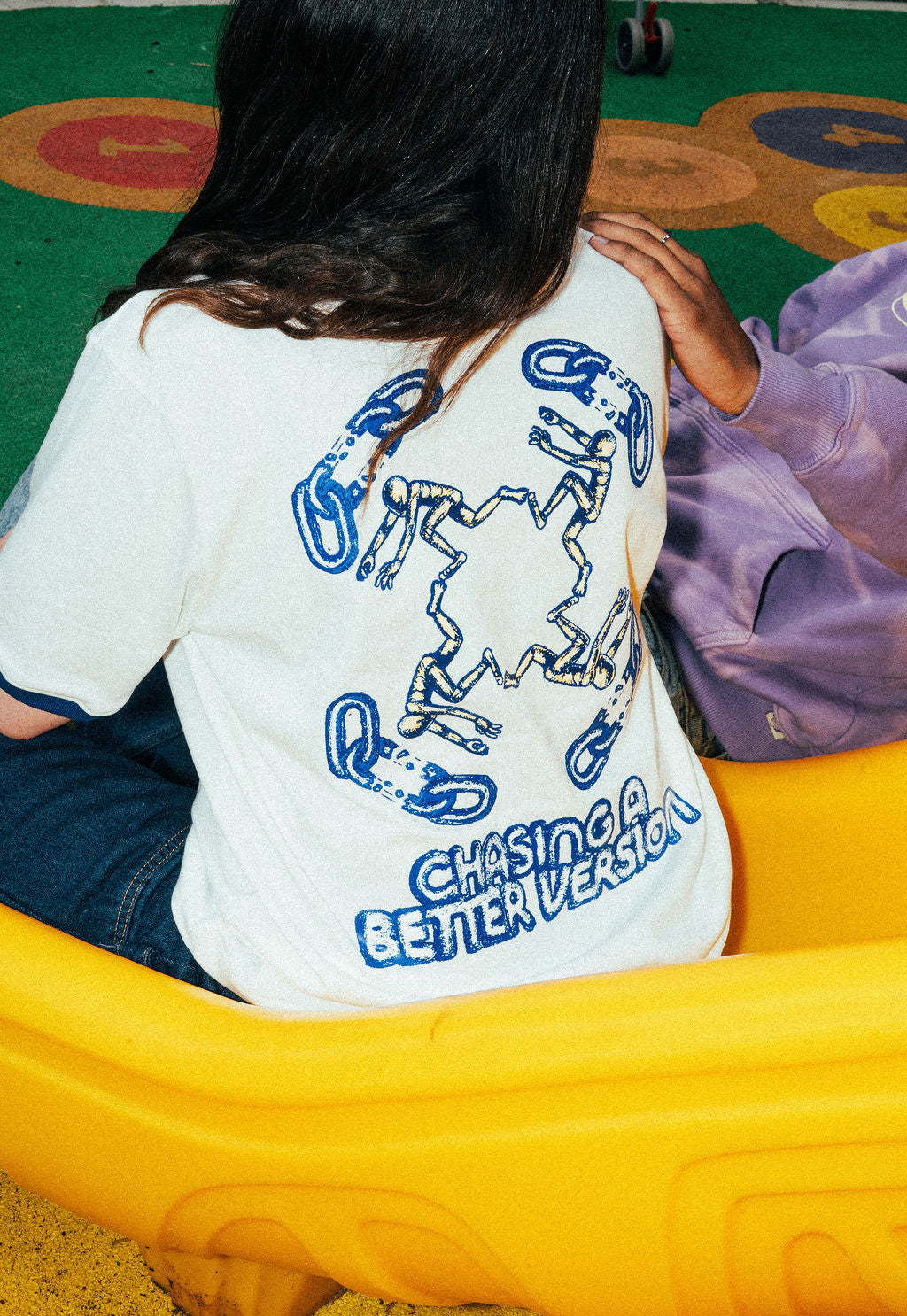 CAMISETA BETTER VERSION MARFIL