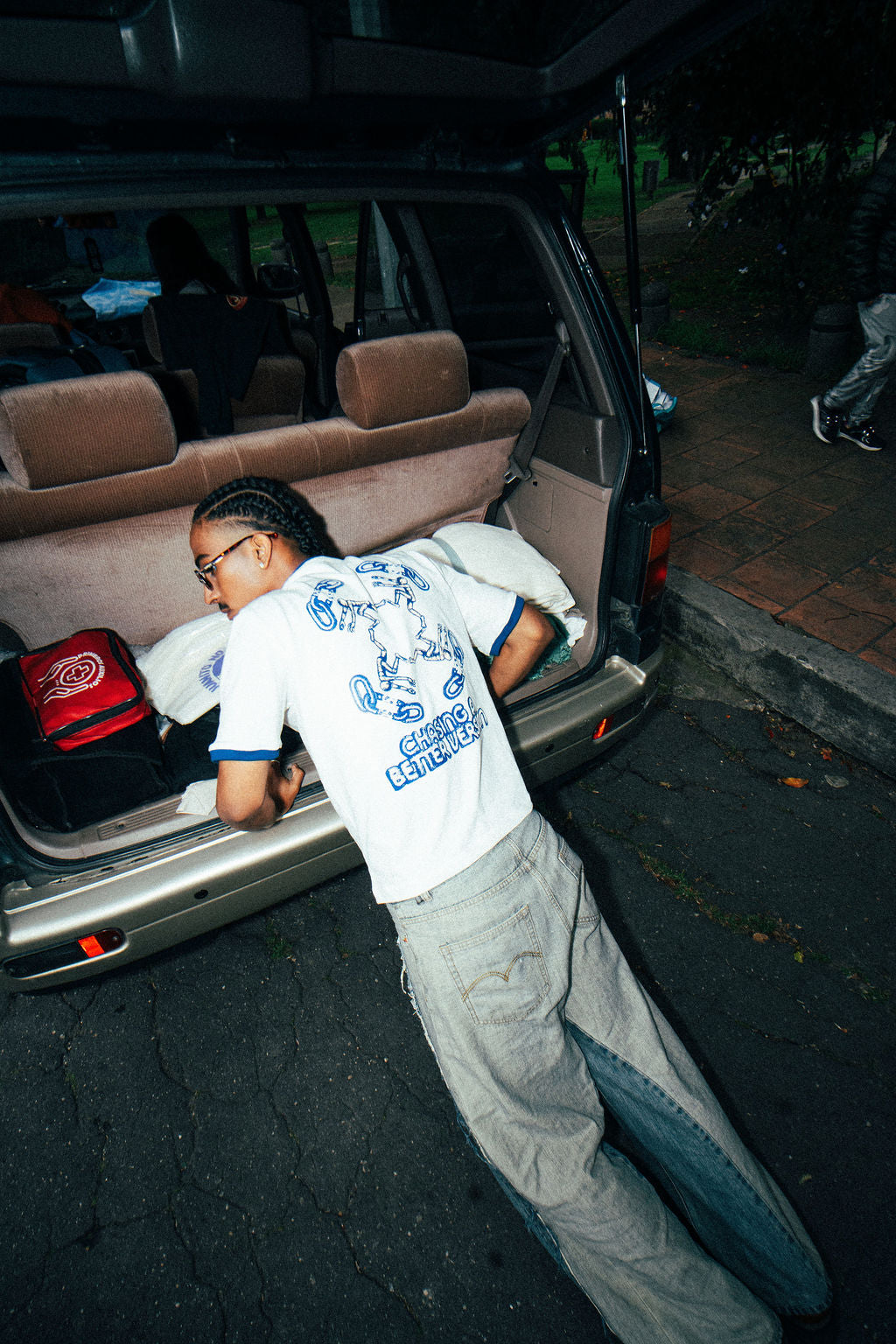 CAMISETA BETTER VERSION MARFIL