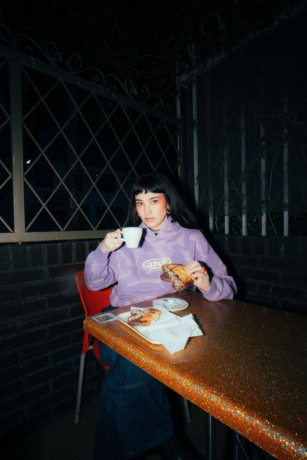 HOODIE SO NICE 2 BE ME MORADO