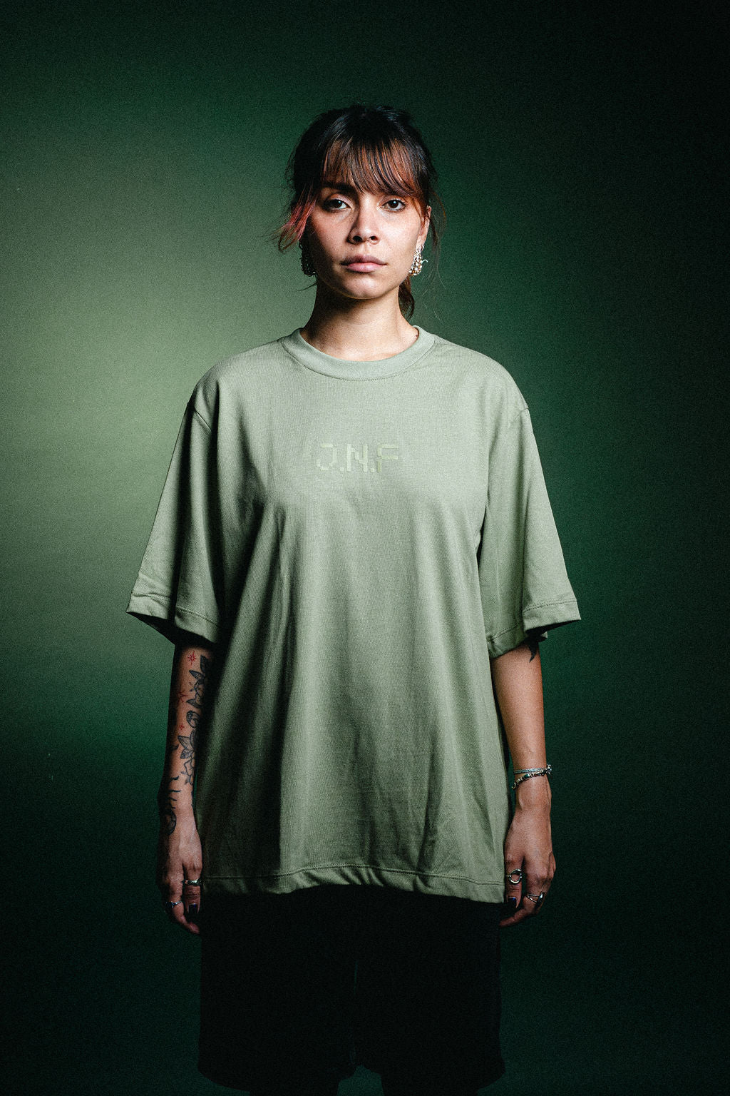 CAMISETA FAKE SCENARIOS VERDE