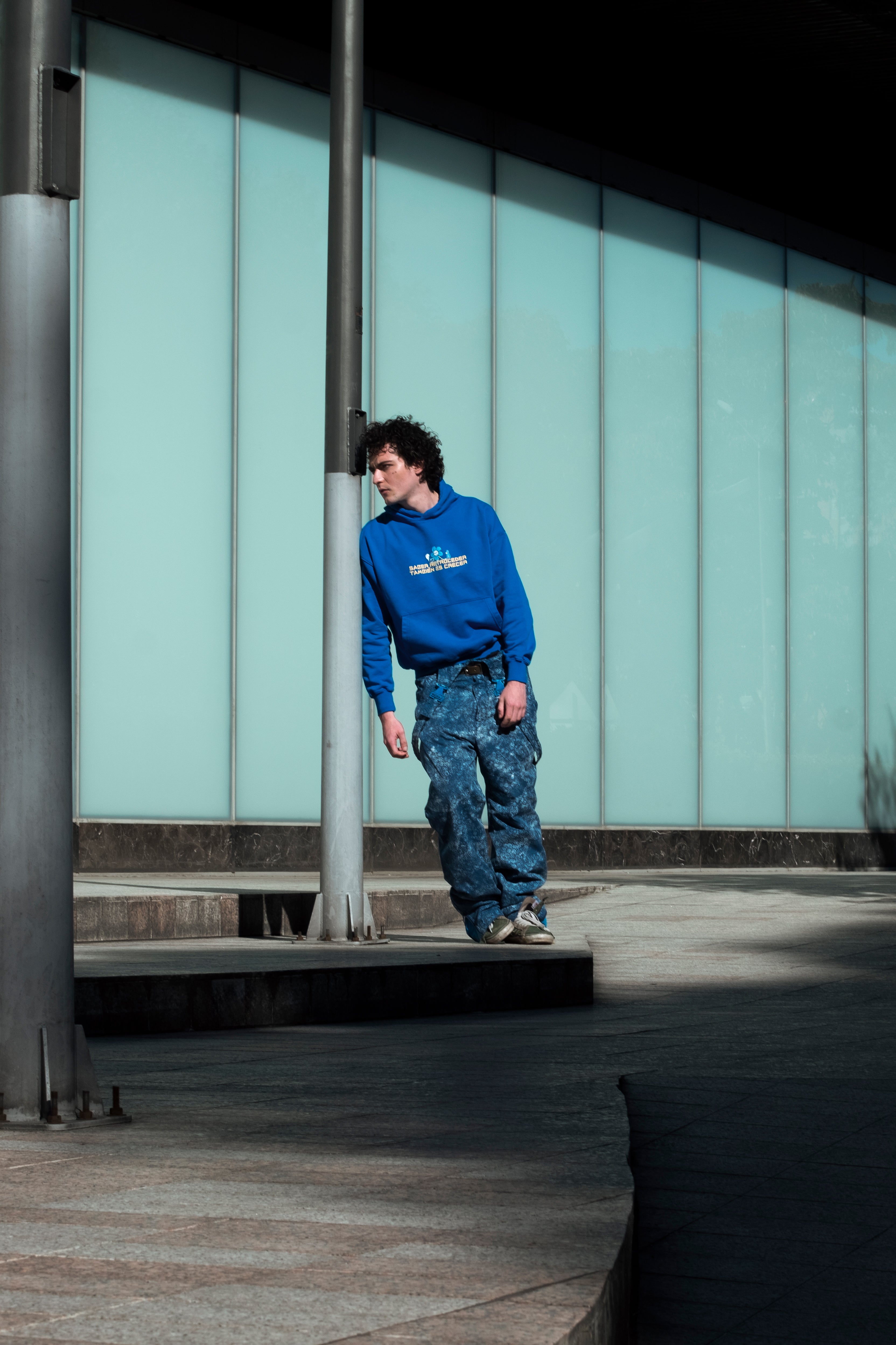 HOODIE POINT.ZERO AZUL