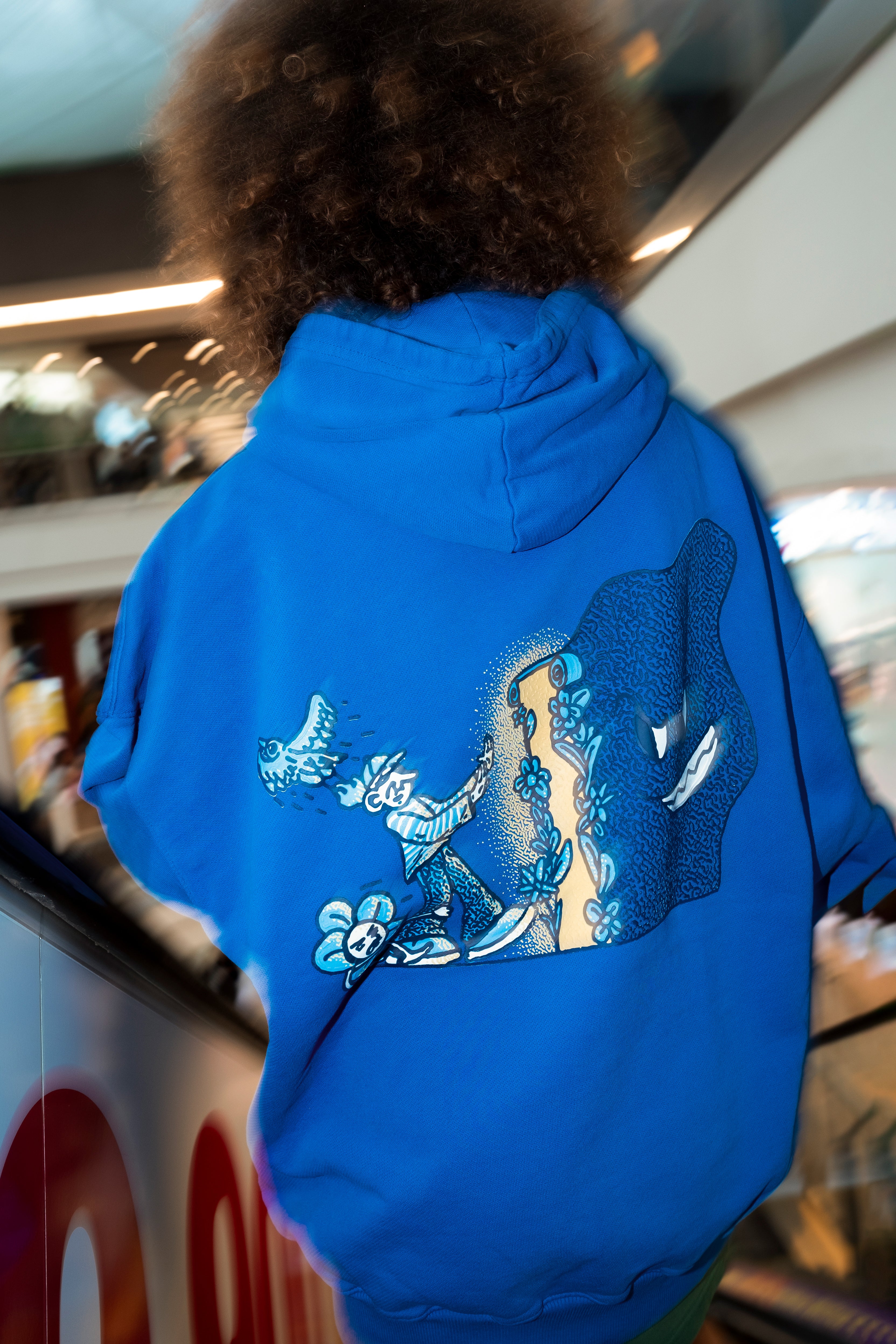 HOODIE POINT.ZERO AZUL
