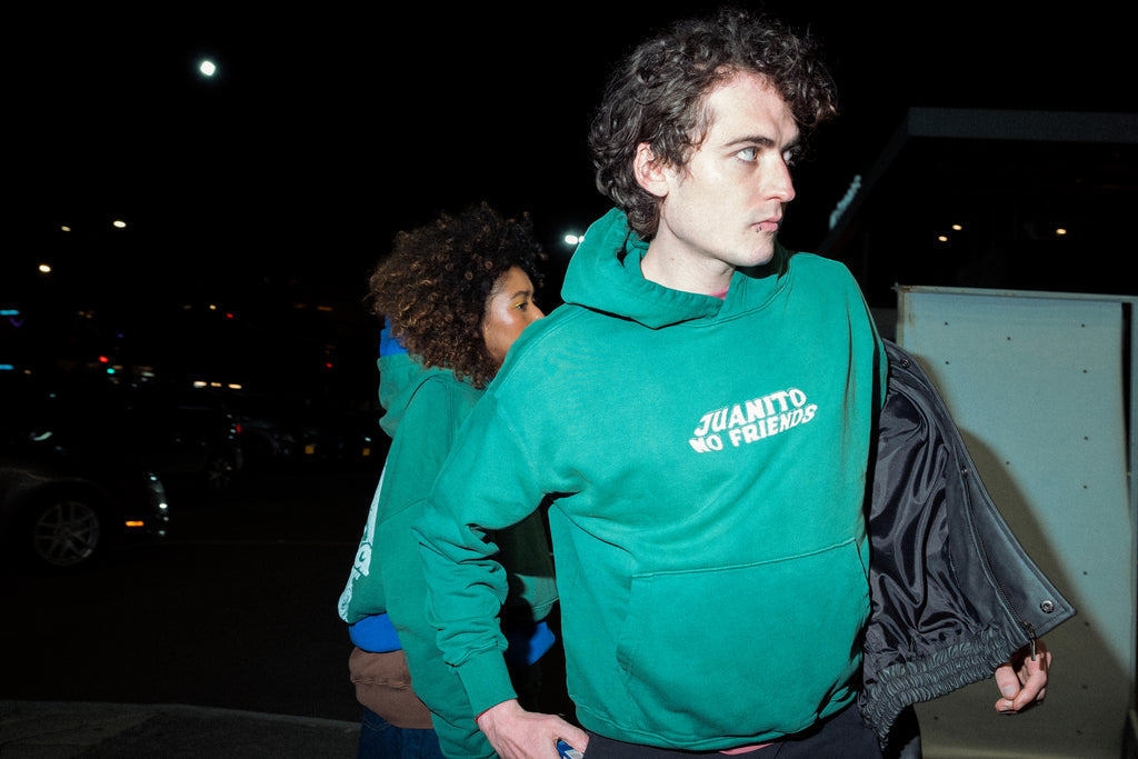 HOODIE POINT.ZERO VERDE