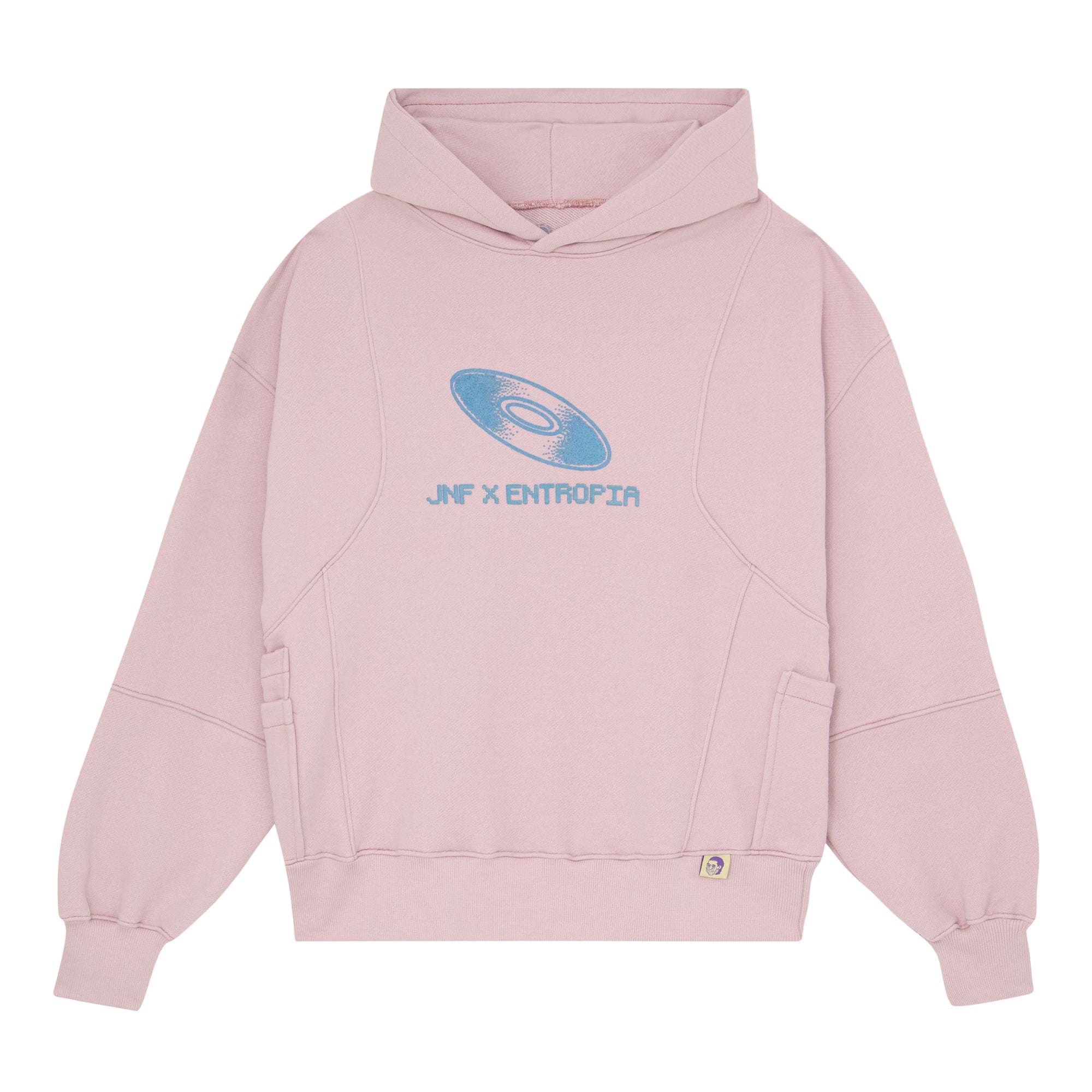 HOODIE JNF X ENTROPIA ROSADO