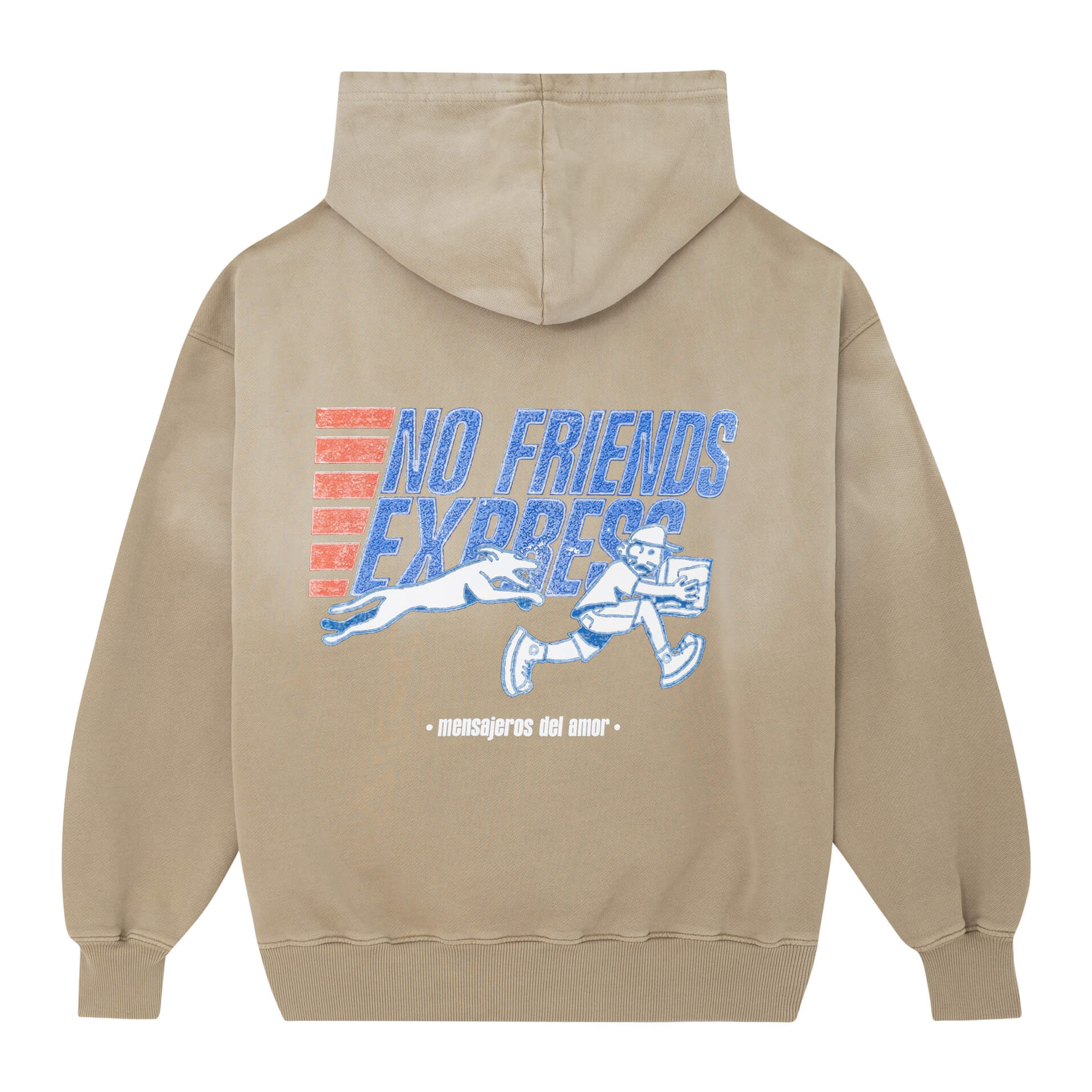 HOODIE MENSAJEROS CAMEL