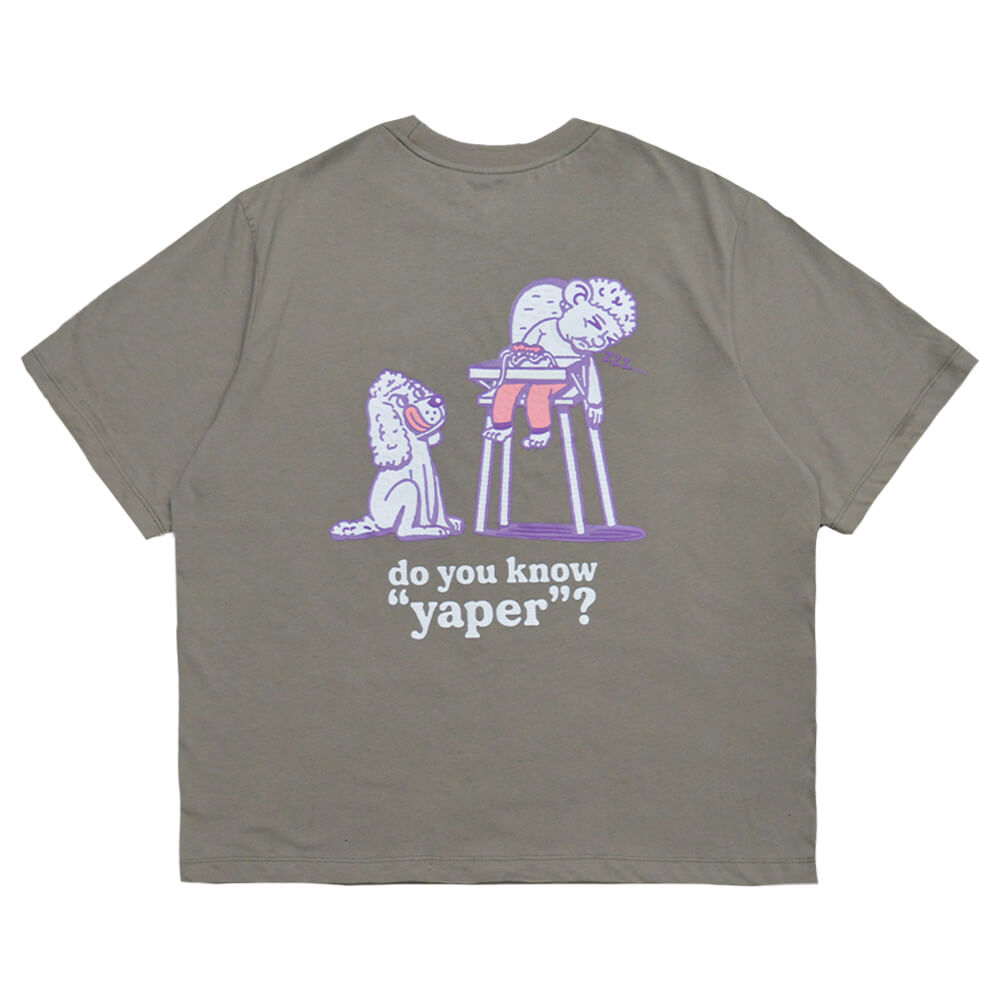 CAMISETA YAPER GRIS