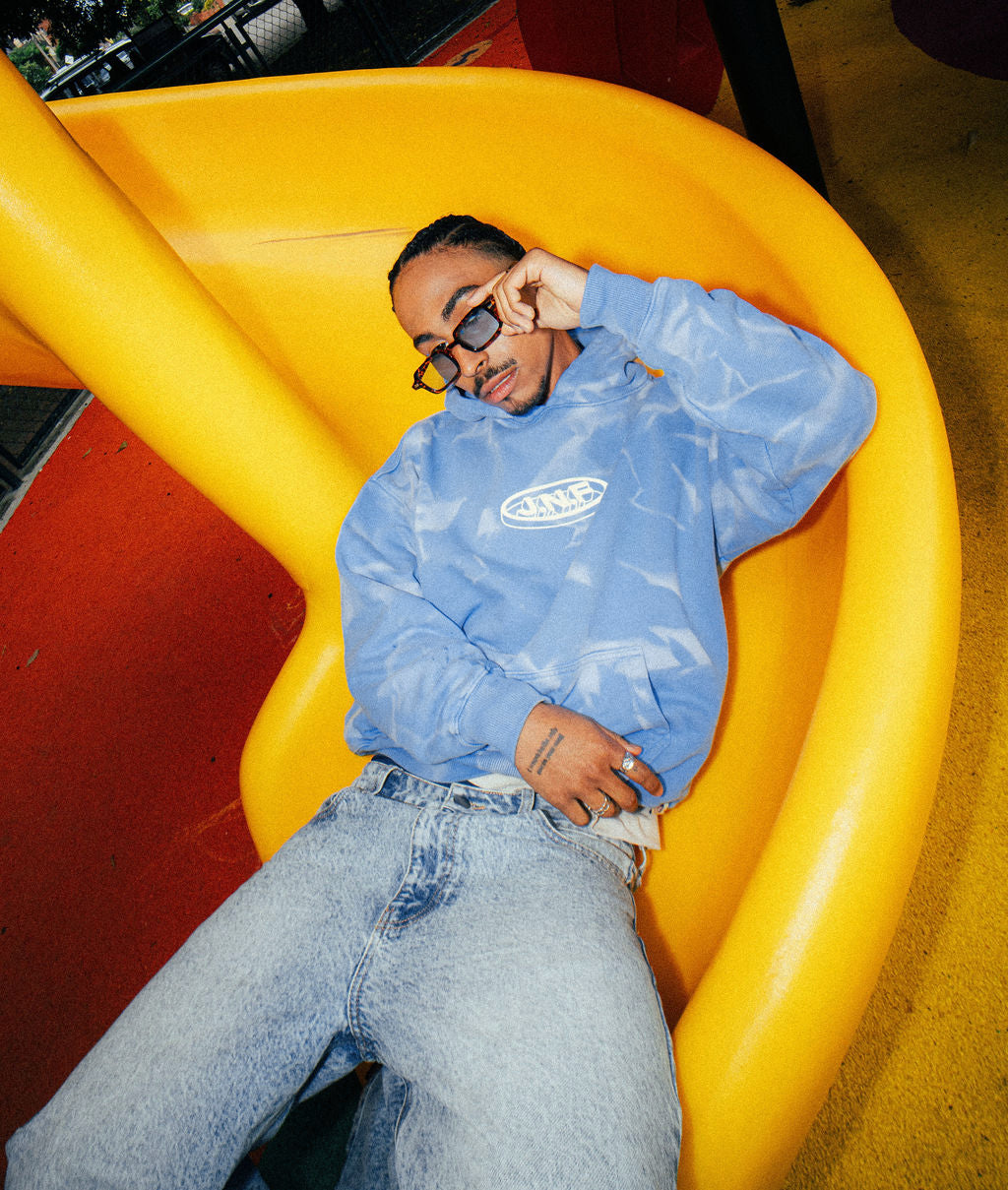 HOODIE SO NICE 2 BE ME AZUL