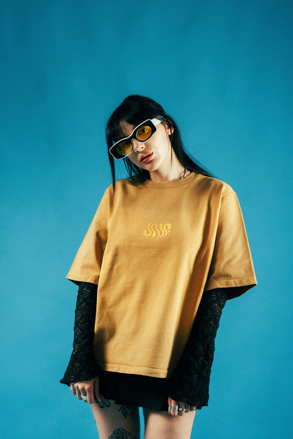 CAMISETA BN4B MOSTAZA