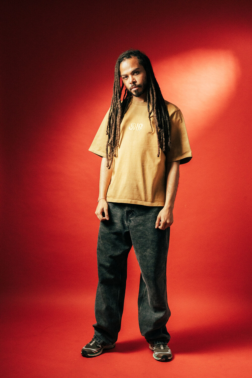 CAMISETA BN4B MOSTAZA