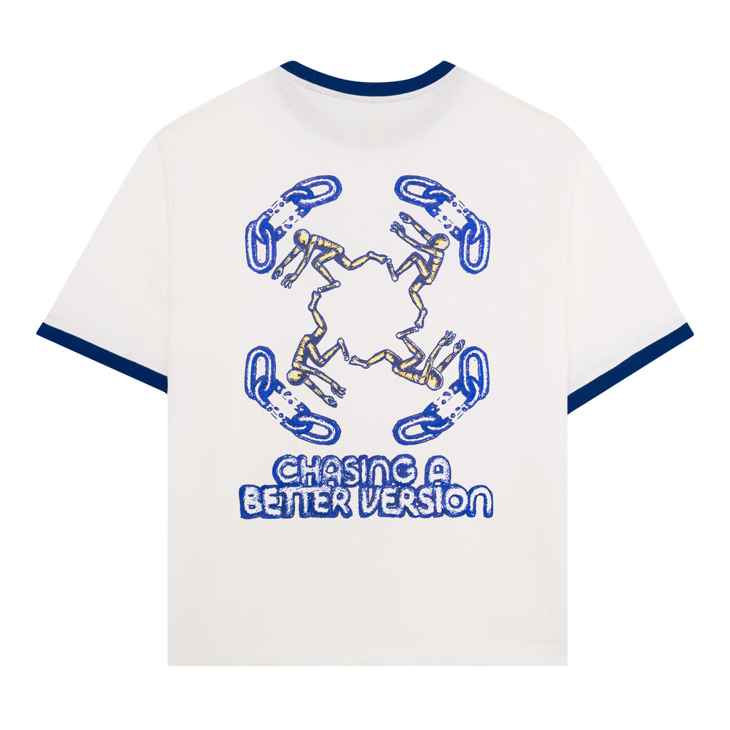 CAMISETA BETTER VERSION MARFIL