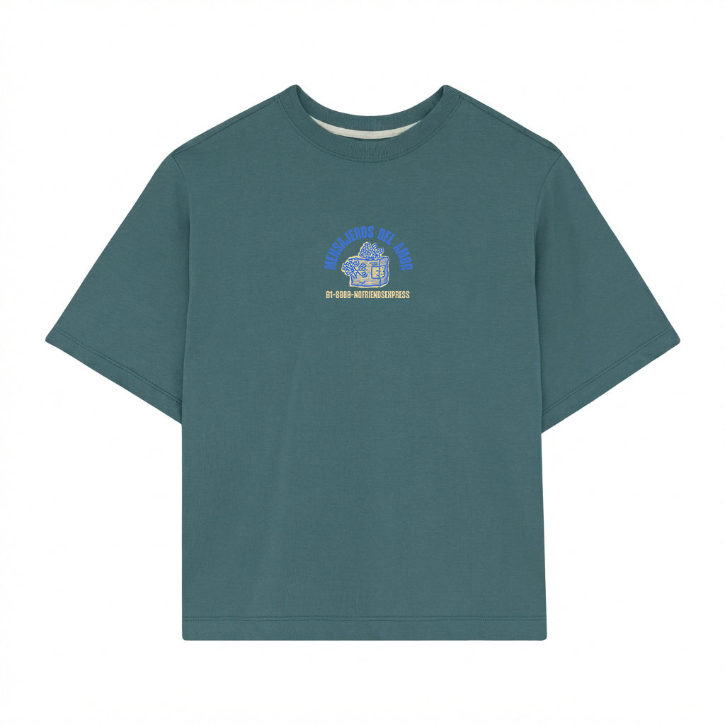 CAMISETA MENSAJEROS AZUL (PREVENTA)