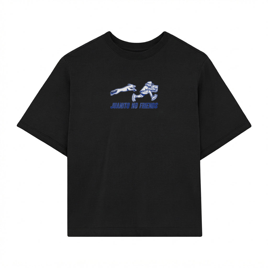 CAMISETA MENSAJEROS NEGRA (PREVENTA)