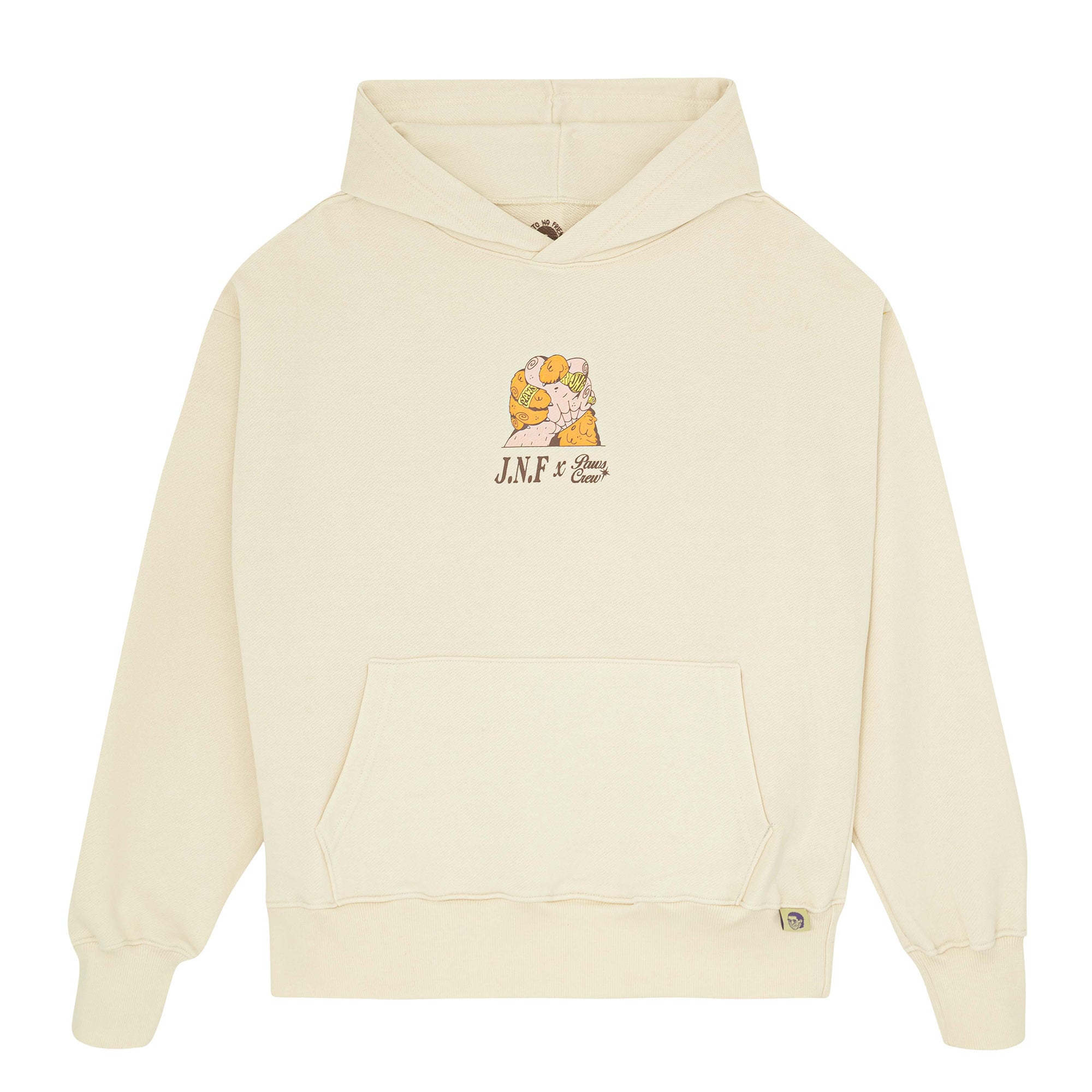 HOODIE JNF X PAWS CREMA