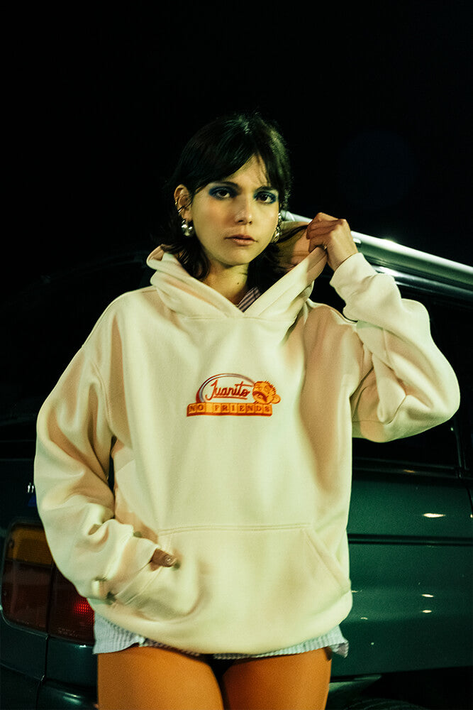 HOODIE DRIVE THRU MARFIL (PREVENTA)