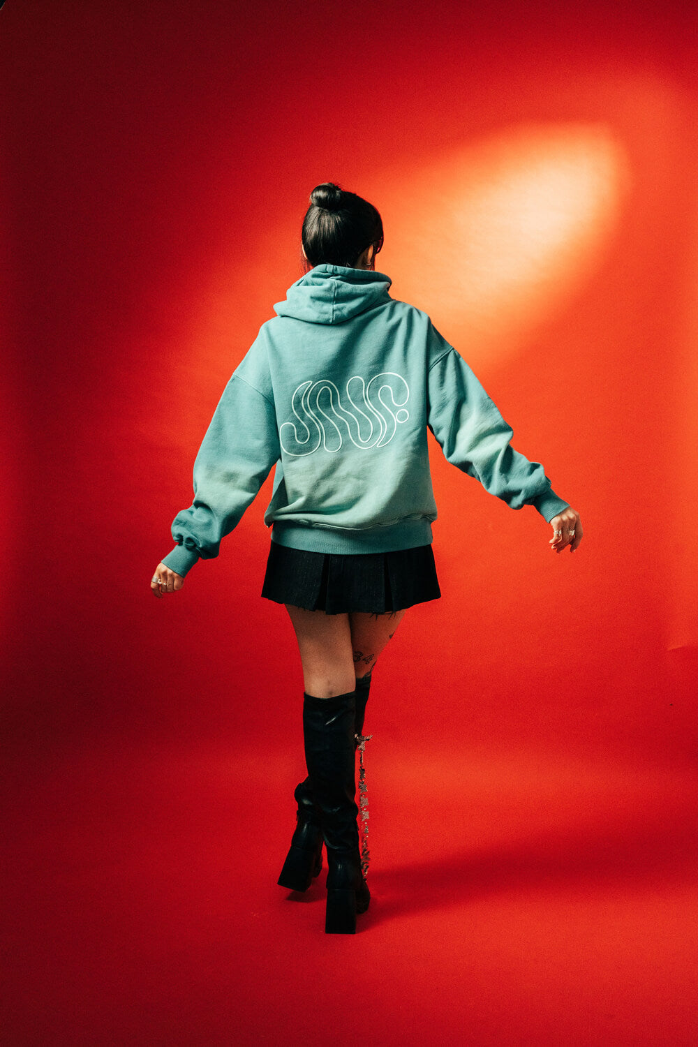 HOODIE BN4B VERDE