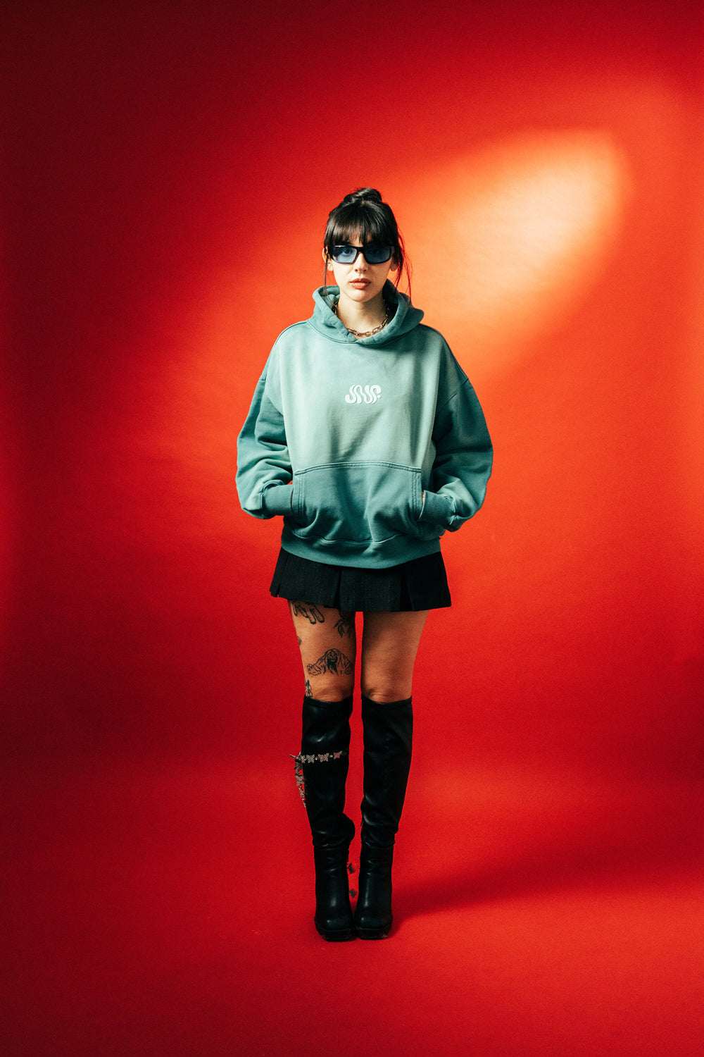 HOODIE BN4B VERDE